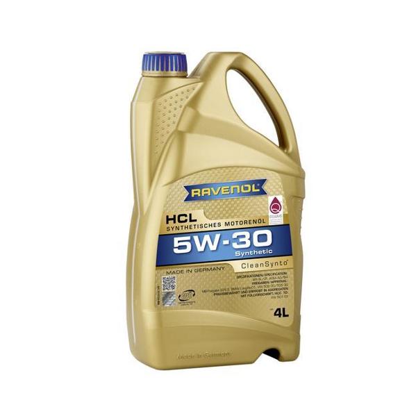 Моторное масло RAVENOL HCL SAE 5W30 4л. (синтетика)