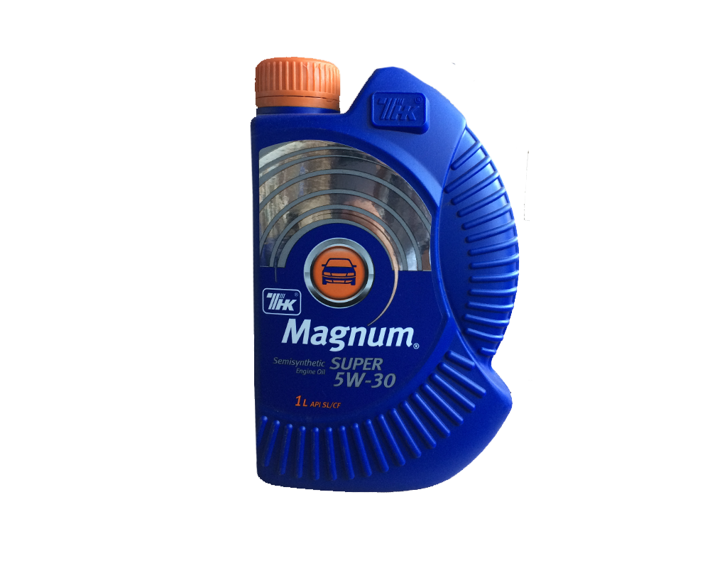 Масло моторное полусинтетическое "Magnum Super 5W-30", 1л