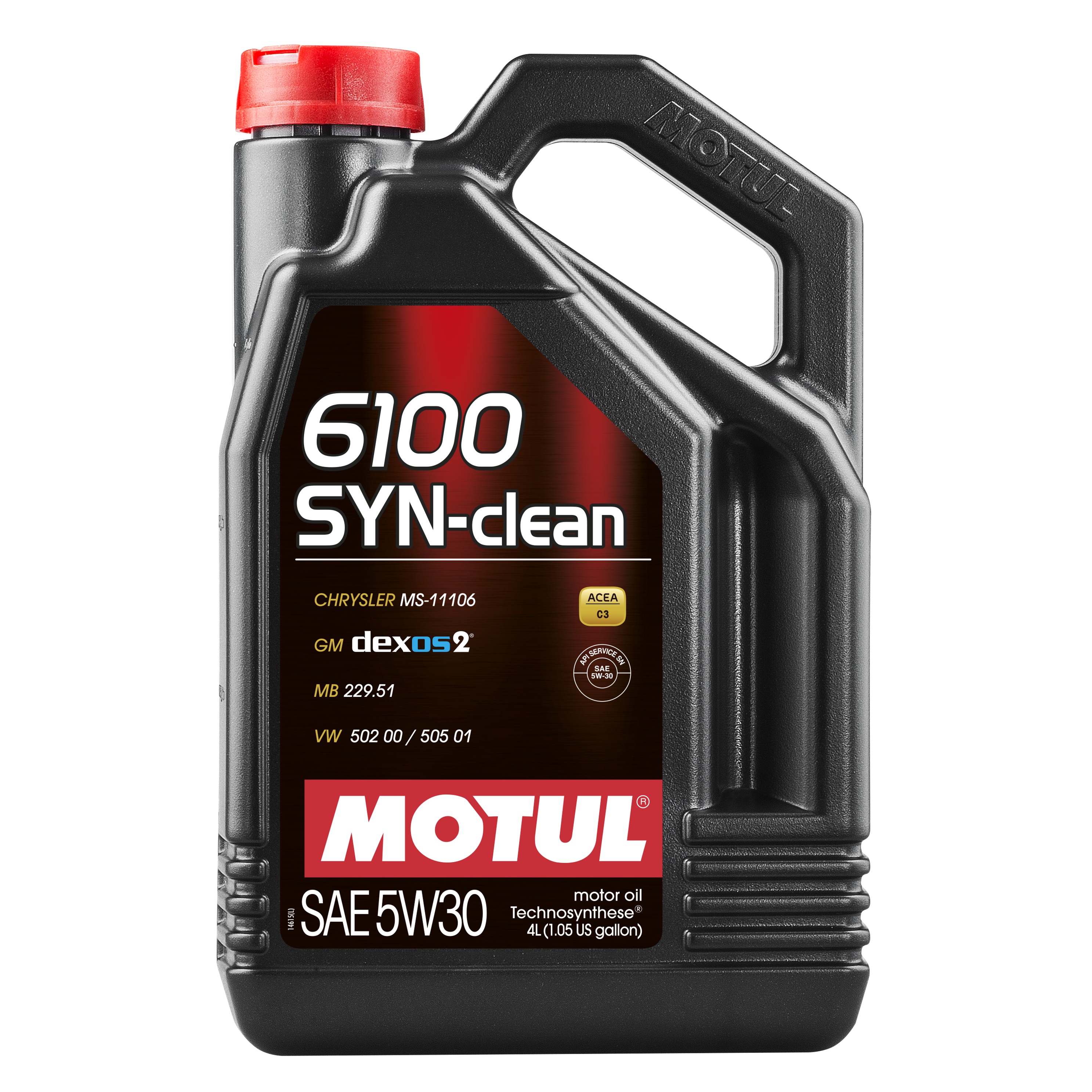 MOTUL 6100 SYN-CLEAN 5W30 C3, SN Масло моторное синт. 5л