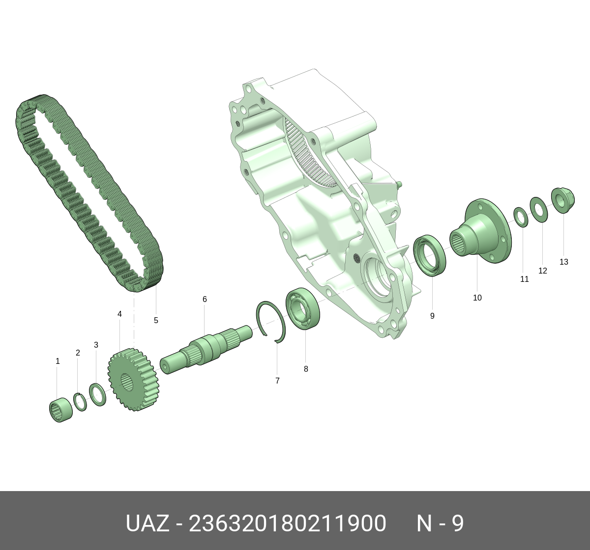 UAZ UAZ 236320180211900 на АКГС МАРКЕТ - Звоните по тел. 8-800-775-44-50