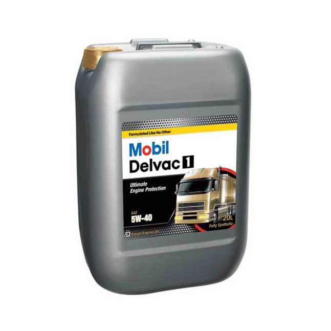 Масло моторное синтетическое "DELVAC 1 SHC 5W-40", 20л