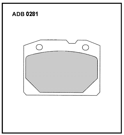 Колодки тормозные передние ВАЗ 2101 Allied nippon  (ADB0281) Япония (16)