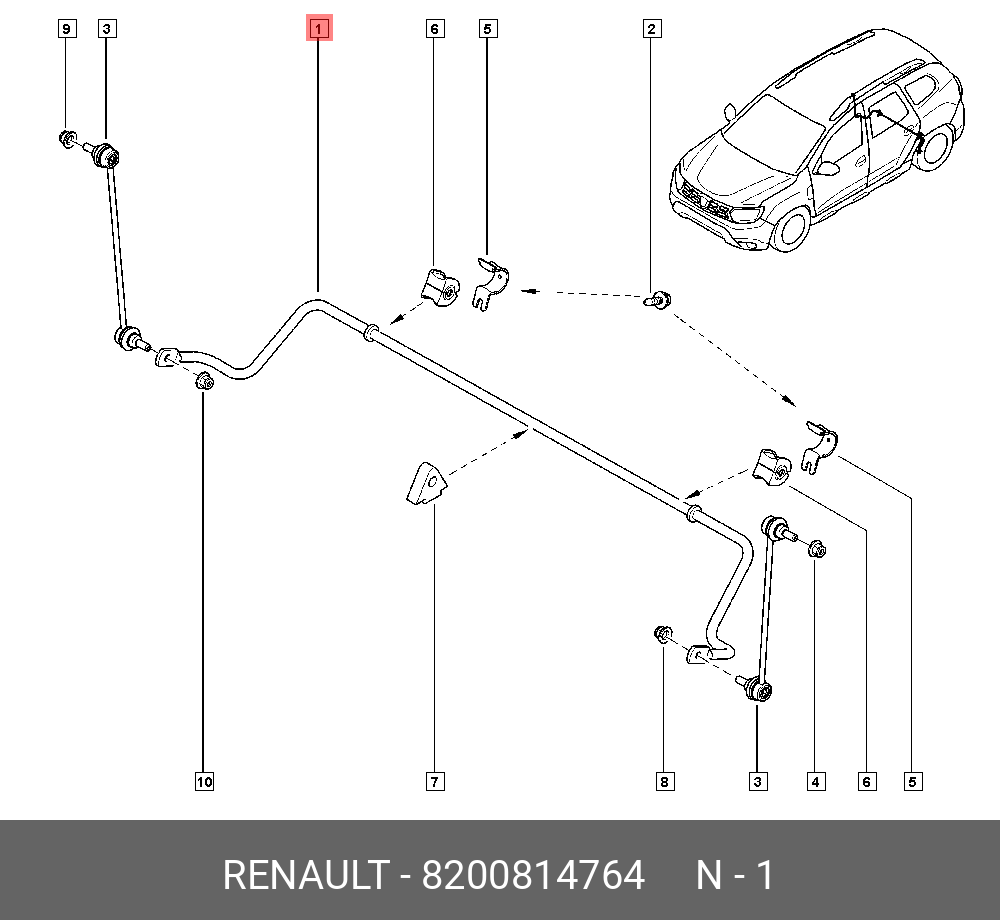 Стойка Стабилизатора Рено Дастер 2.0 Купить