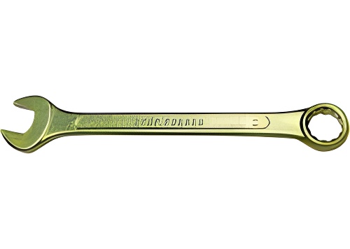Ключ комбинированный, 7 мм, желтый цинк. СИБРТЕХ 14973