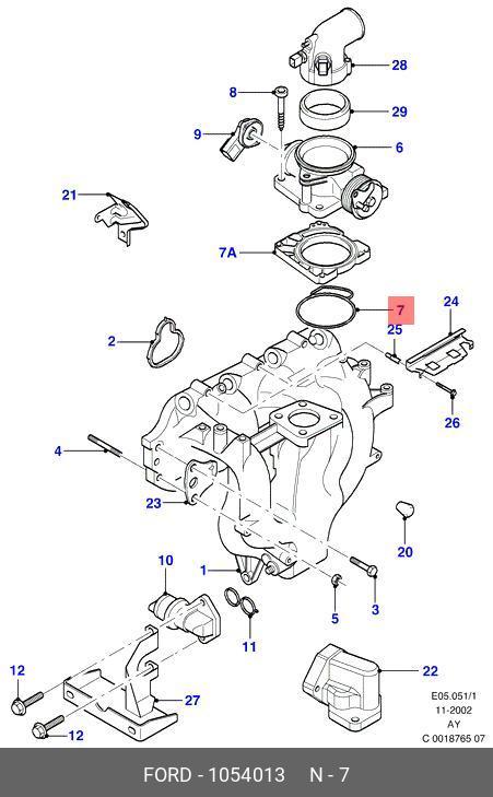 1.8 l zetec e efi 115ps. 1053950 Регулятор давления. 2.0L Zetec-e EFI (HC). Прокладки впускного коллектора Форд Мондео 4 2.0 бензин. Прокладка впуска Ford Transit 2.0 бензин.