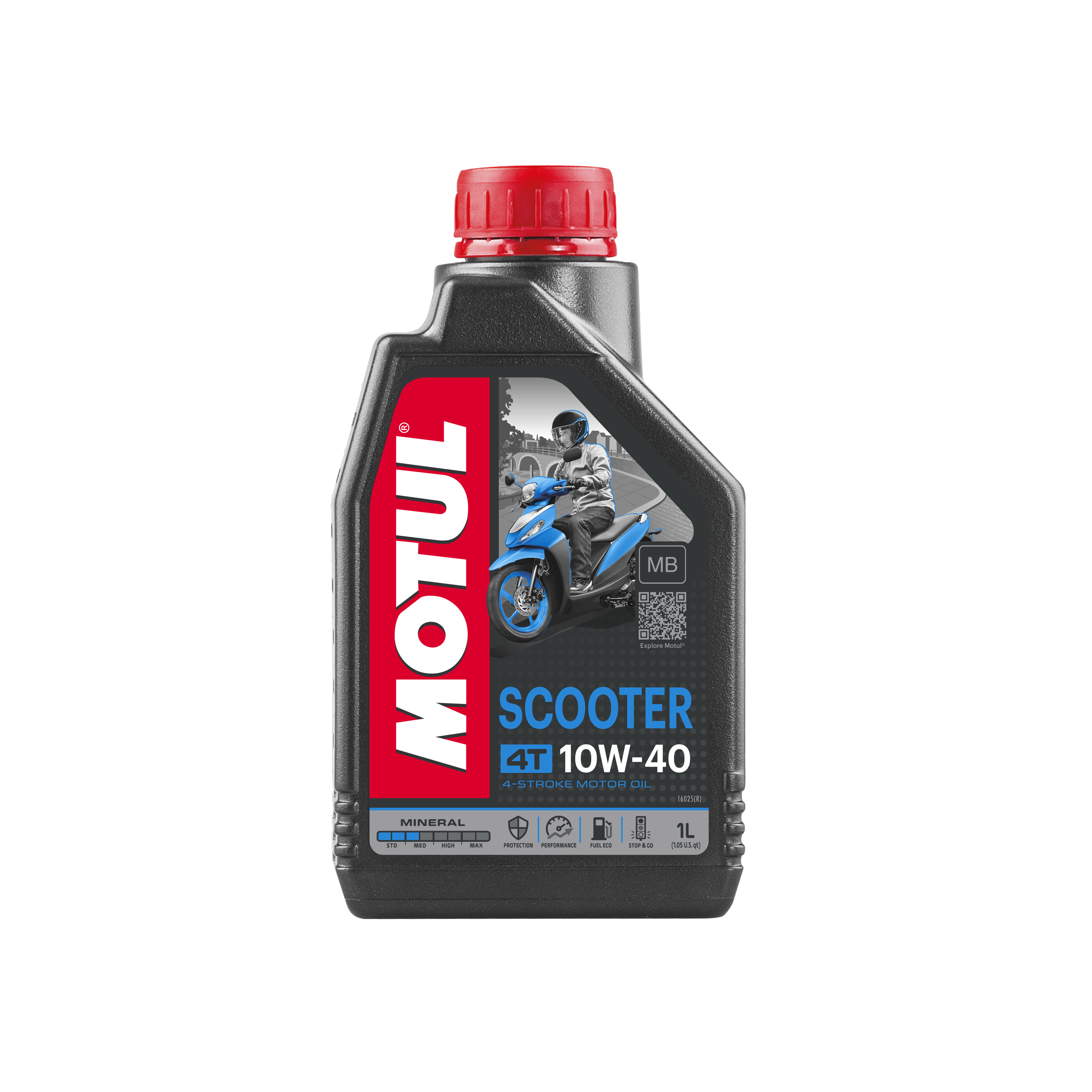 Масло моторное 4T Motul Scooter 4T MB 10W40