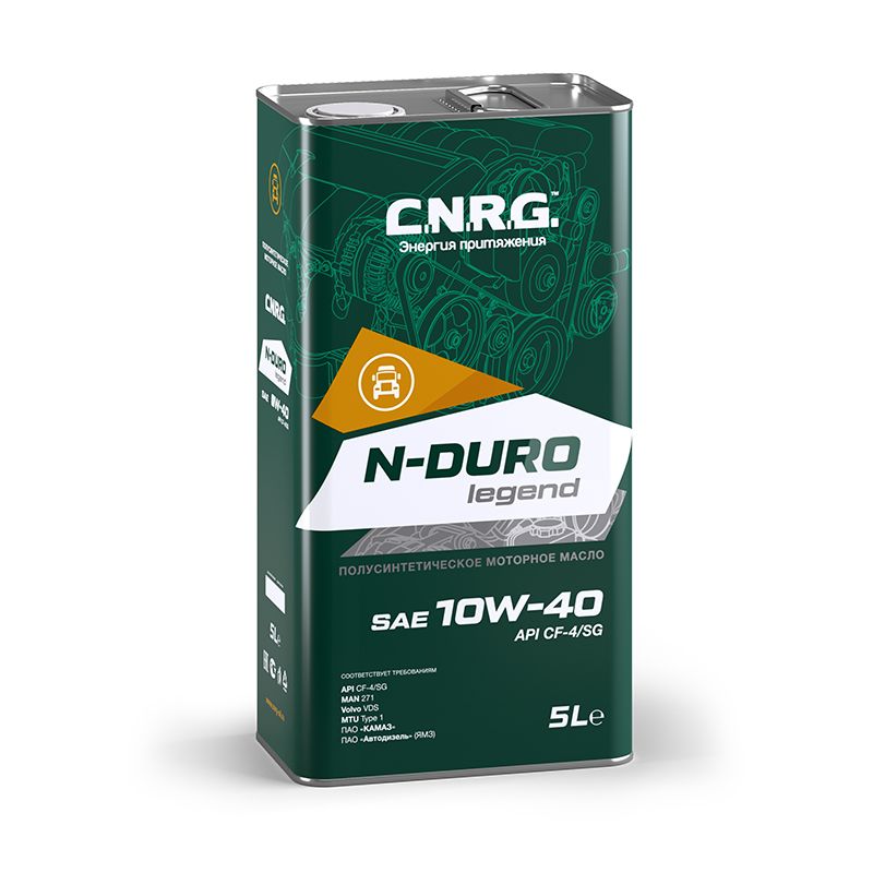 Масло моторное полусинтетическое 'N-Duro Legend 10W-40', 5л