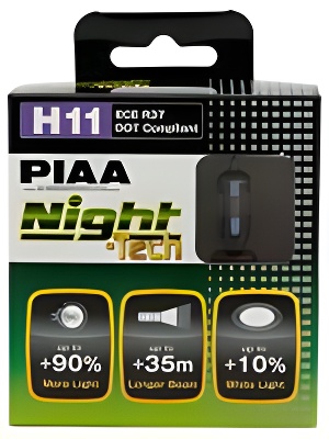 Piaa night tech (type h11) he-824 (3600k) 55w