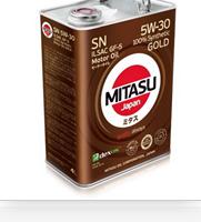 Mitasu Gold 5W30 (4L) SN/ILSAC GF-5/DEXOS 1 масло моторное