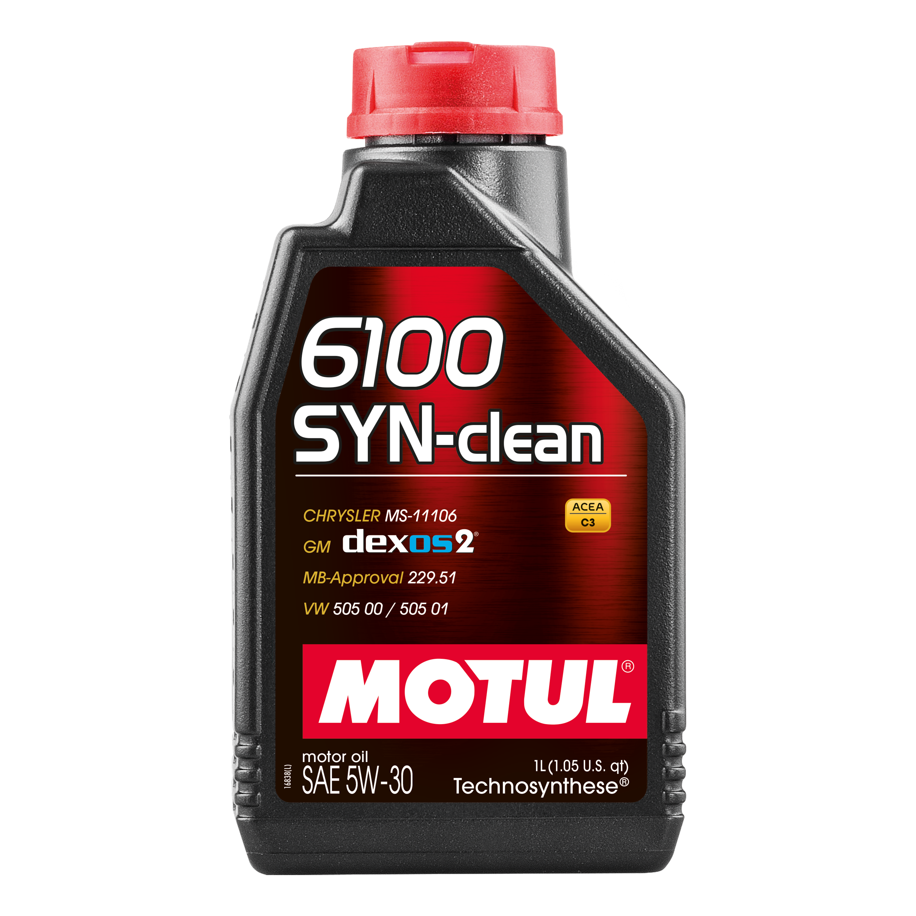 MOTUL 6100 SYN-CLEAN 5W30 C3, SN Масло моторное синт. 1л