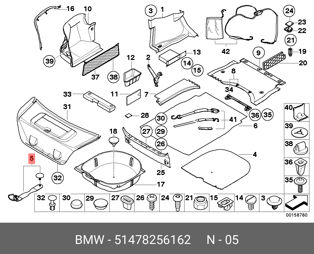 Крепления обшивки багажника БМВ е60. Детали багажника BMW e61. Клипсы обшивки багажника БМВ е46. Клипса обшивки багажника БМВ е39. Прокладки бмв е60