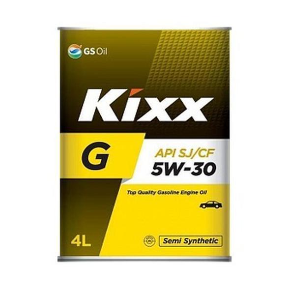 KIXX G SL 5W30 (GOLD) SL/CF Масло моторное полусинт. (Корея) (4L)