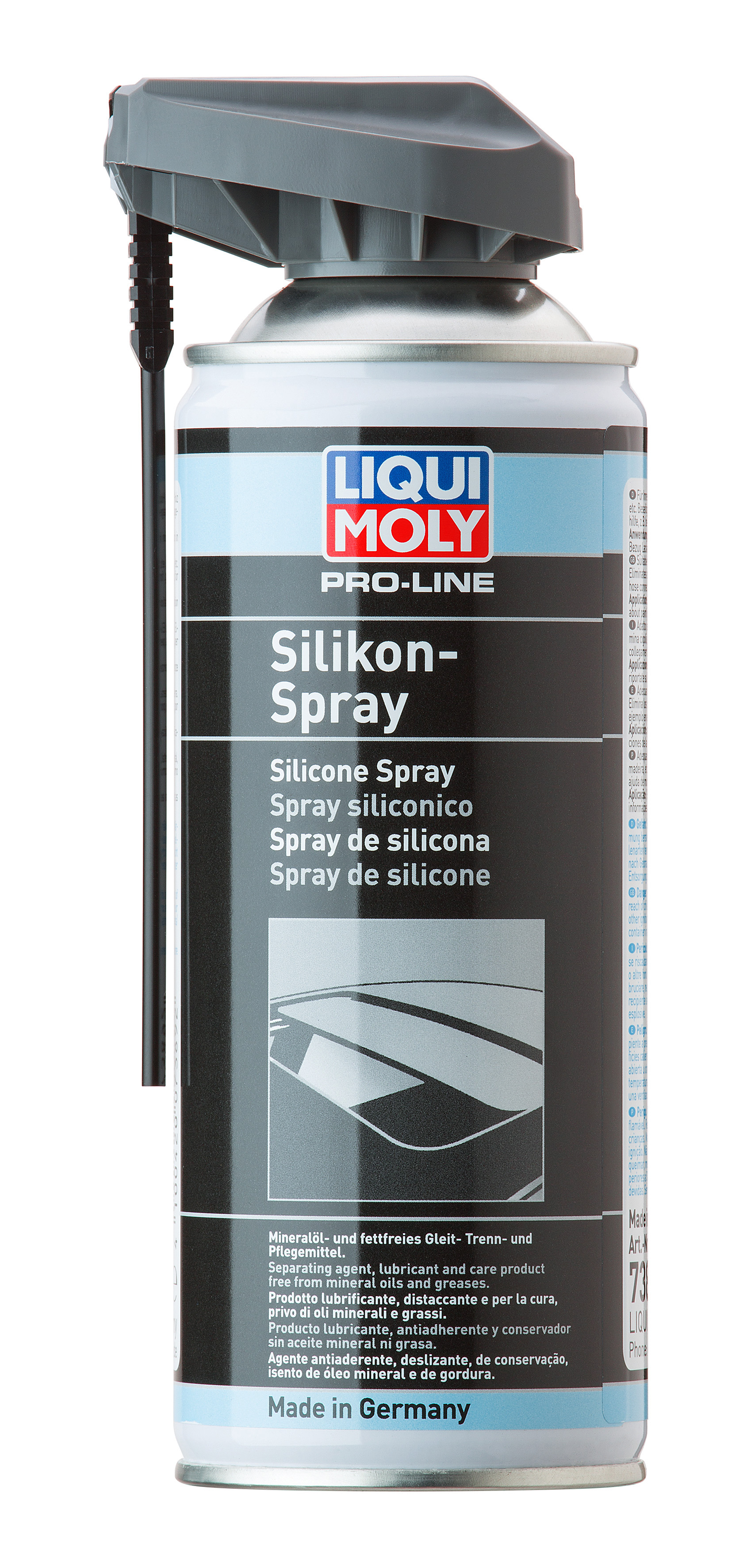 Бесцветная смазка-силикон Liqui Moly Pro-Line Silikon-Spray аэрозольный