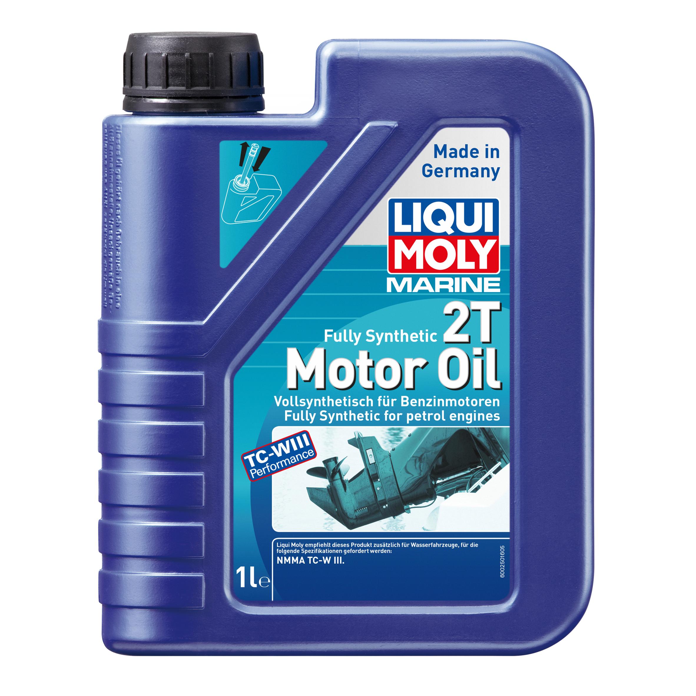 LM Marine Fully Synthetic 2T Motor Oil TC-W3 Масло моторное синт. 1л