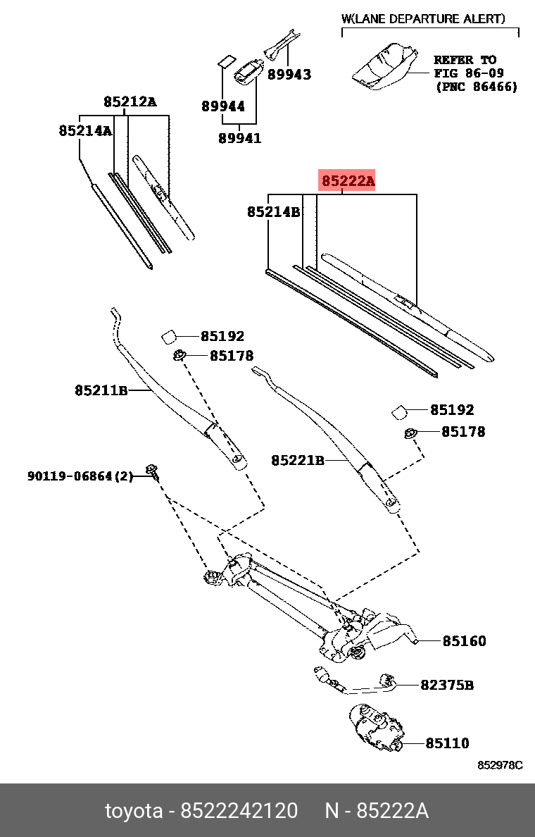 Toyota 85222 42120