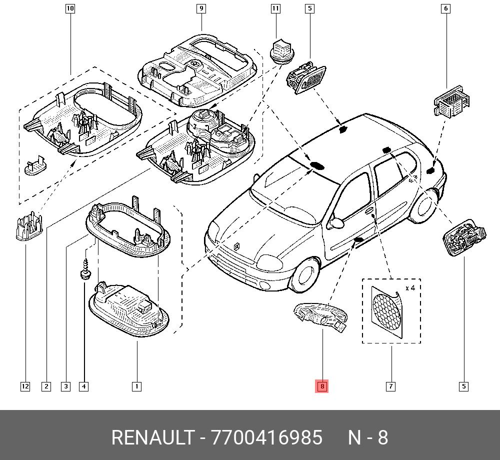 7700416985 (77 00 416 985) RENAULT Генератор | Купить запчасть