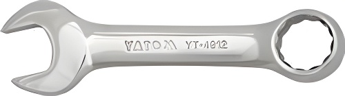 Ключ рожково-накидной короткий 17мм crv yato