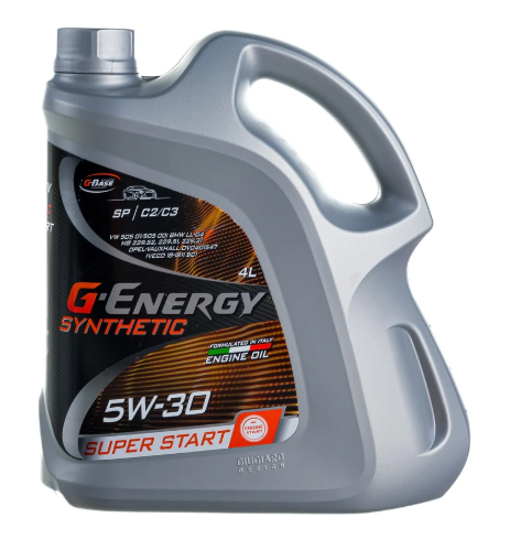 Масло G-Energy Synthetic Super Star 5W30 моторное синтетическое 4 л 253142400