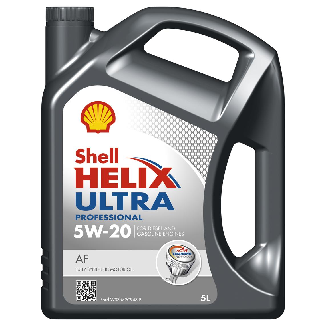 Моторное масло SHELL Helix Ultra Professional AF SAE 5W-20 (5л)