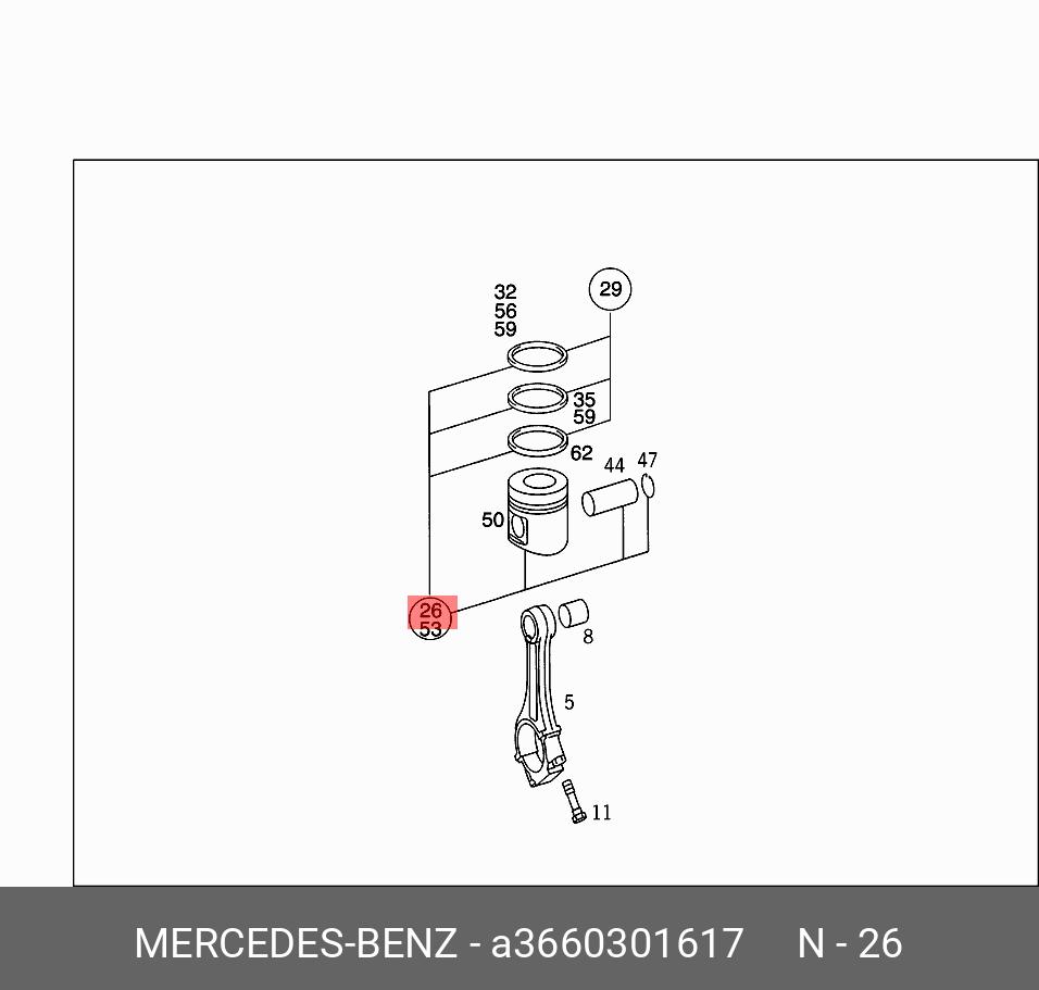 Ремонт турбины 53279886710, 3660964099 на Mercedes-LKW OM 366 LA