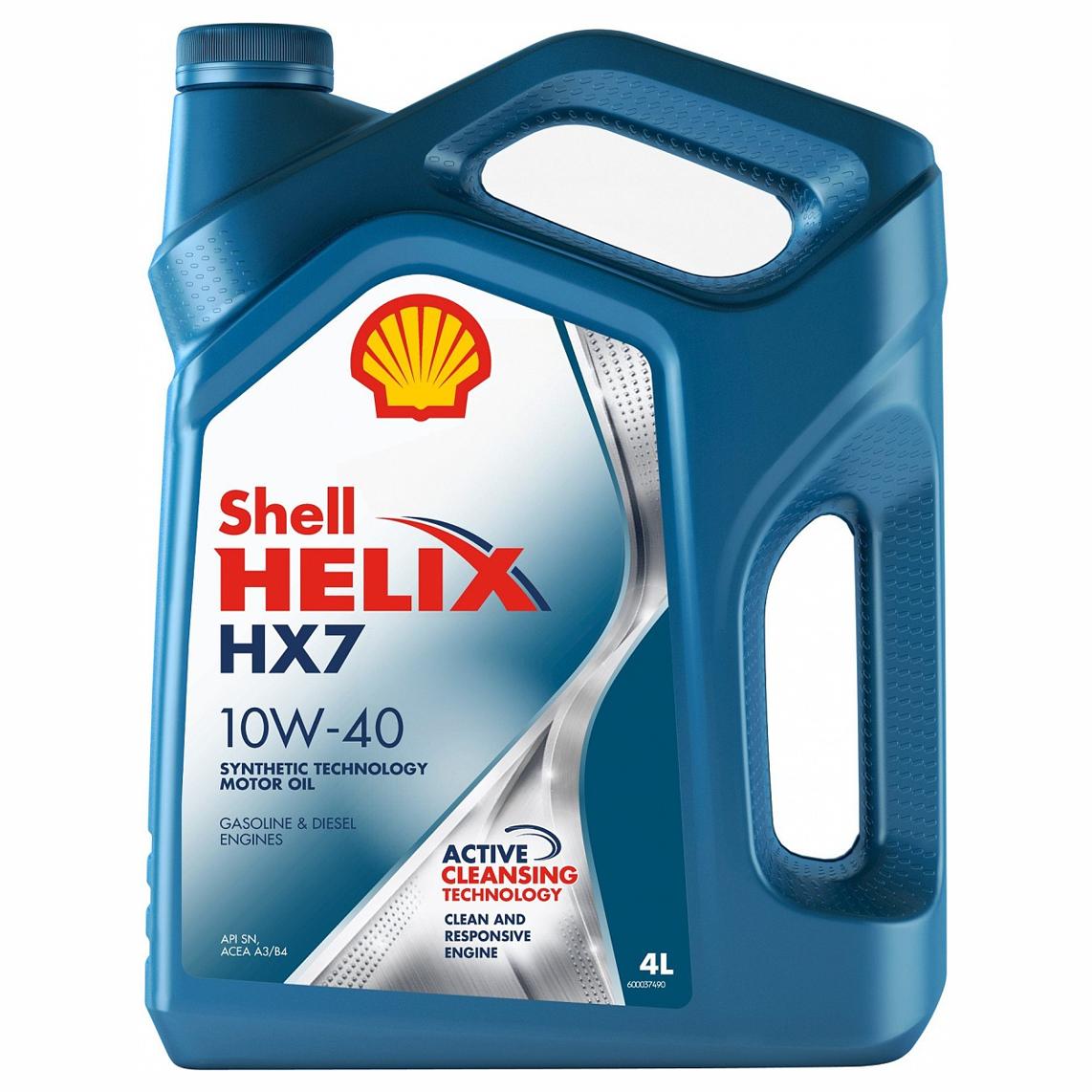 10w-40,4л/масло/helix hx7