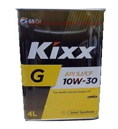 KIXX G SJ 10W30 (Gold) Масло моторное полусинт. (Корея) (4L)