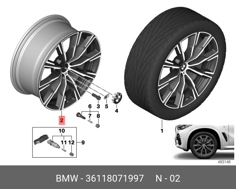 71 11 36. BMW Л/С диск сдвоенные спицы 742m - 22". 22" Л/С диск сдвоенные спицы 742m. Star spoke 740m. Л/C диск BMW M со звездообр.спиц.диз.403.