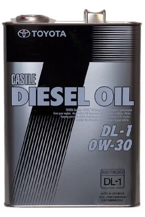 Масло моторное  Diesel Oil SAE 0W-30 DL-1 (4 л)