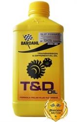 Масло трансмиссионное "T&D Oil Slip Formula 80W-90", 1л