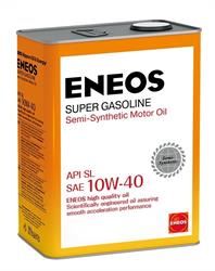 Моторное масло ENEOS Super Gasoline Semi-Synthetic SAE 10W-40 (4л)