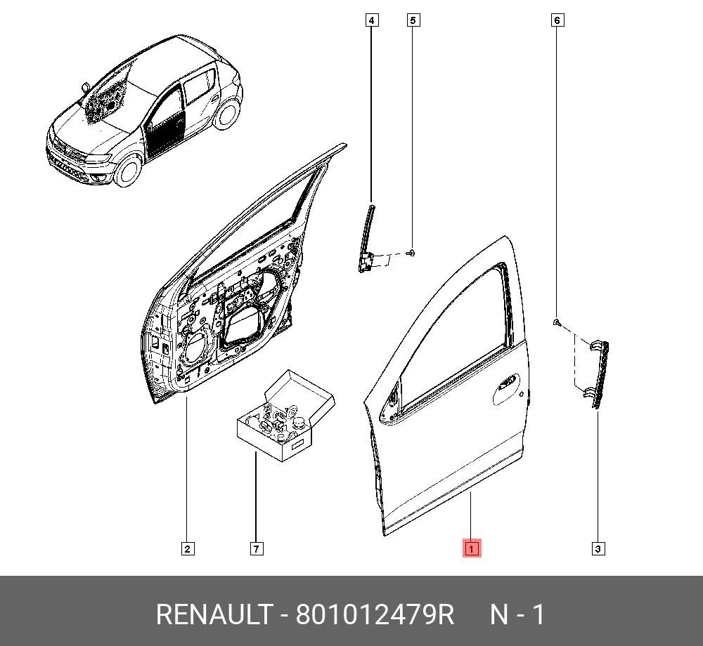 Каталожные номера рено логан. Каталожный номер двери Рено Логан 2. 801012479r. 801012479r дверь пер Лев. Каталожные номера запчастей Рено Логан.