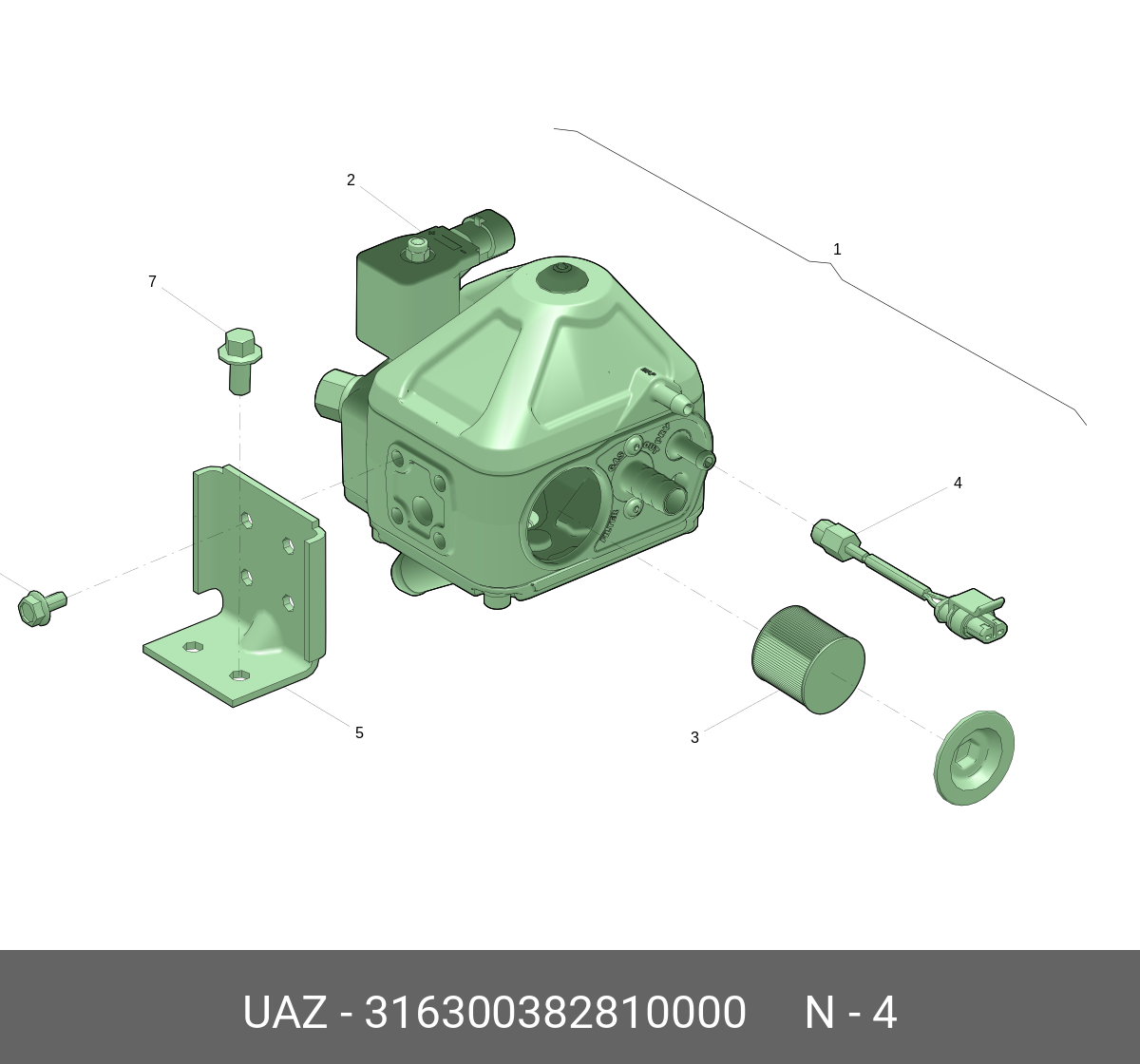 316300382810000 Датчик температуры UAZ UAZ купить, цена в Челябинске