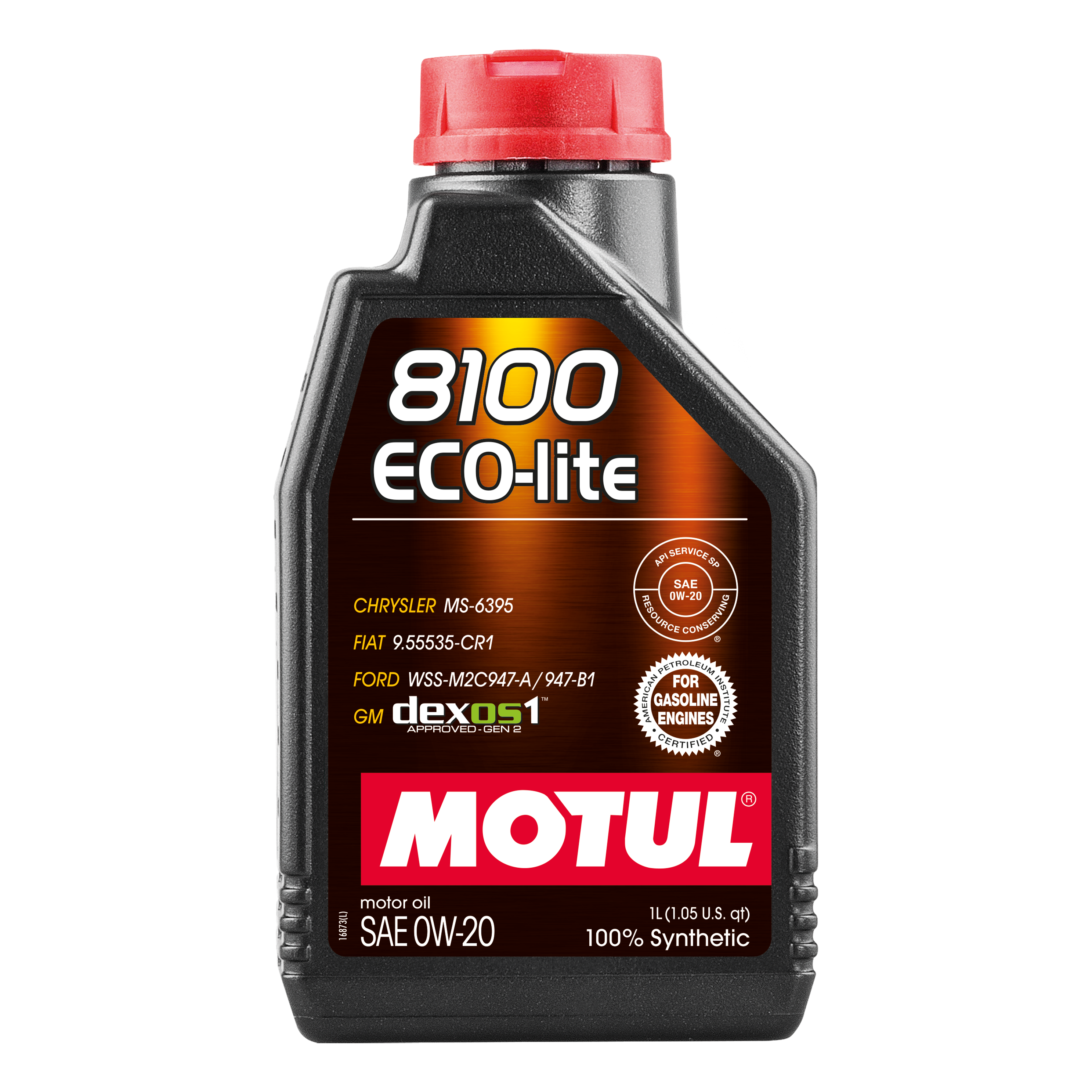 MOTUL 8100 ECO-LITE 0W20 SN, GF-5 Масло моторное синт. 1л