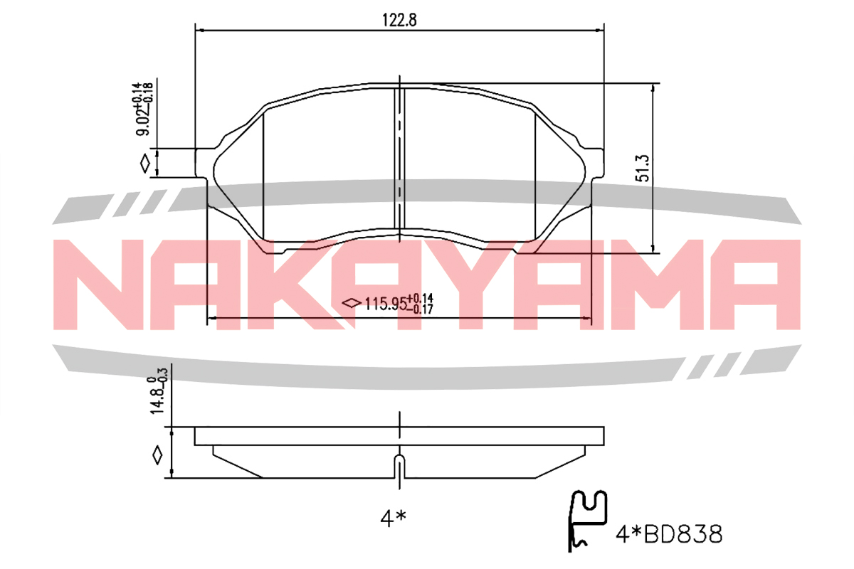 NAKAYAMA P0344NY купить в Гомеле в интернет-магазине, цена