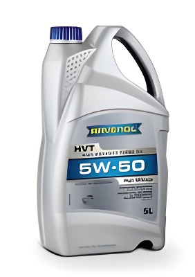 Моторное масло RAVENOL HVT High Viscosity Turbo Oil SAE5W-50 ( 5л) new