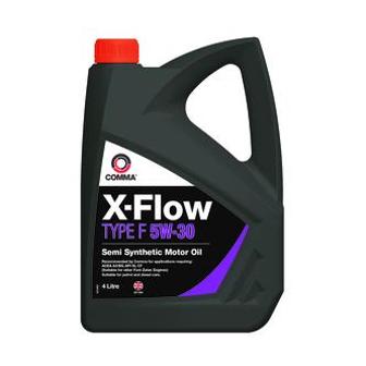 Масло моторное полусинтетическое "X-Flow Type F 5W-30", 4л