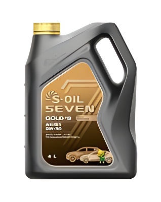Масло моторное "S-OIL 7 GOLD #9 5W-30 API SN/CF, ACEA A5/B5, A1/B1", 4л