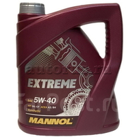 MANNOL      Extreme SAE 5w40  (3+1L Free)  АКЦИЯ (синт.моторное масло)  API SL/CF ACEA A3/B3