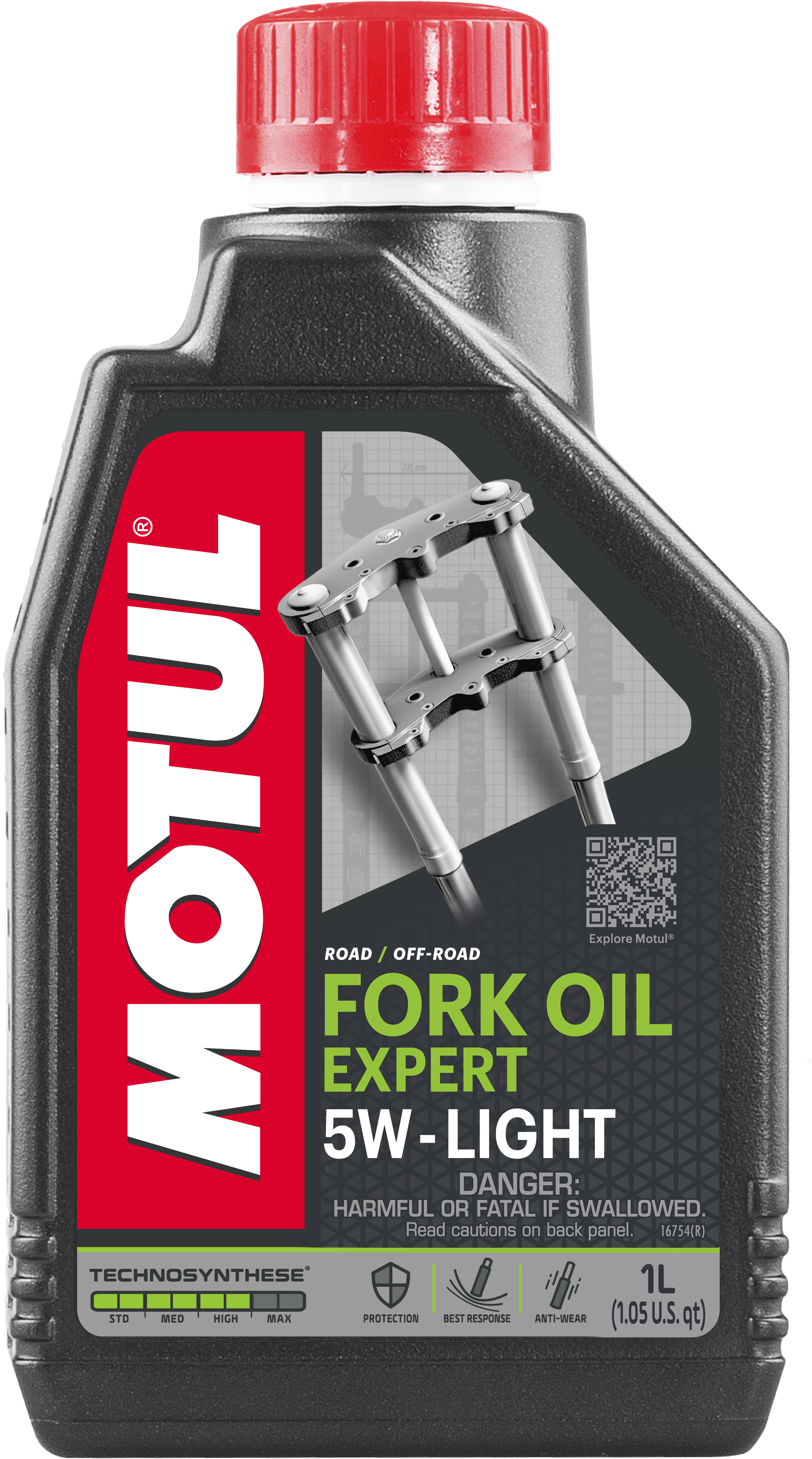 Масло вилочное и амортизаторное Motul Fork Oil Expert Light 5W