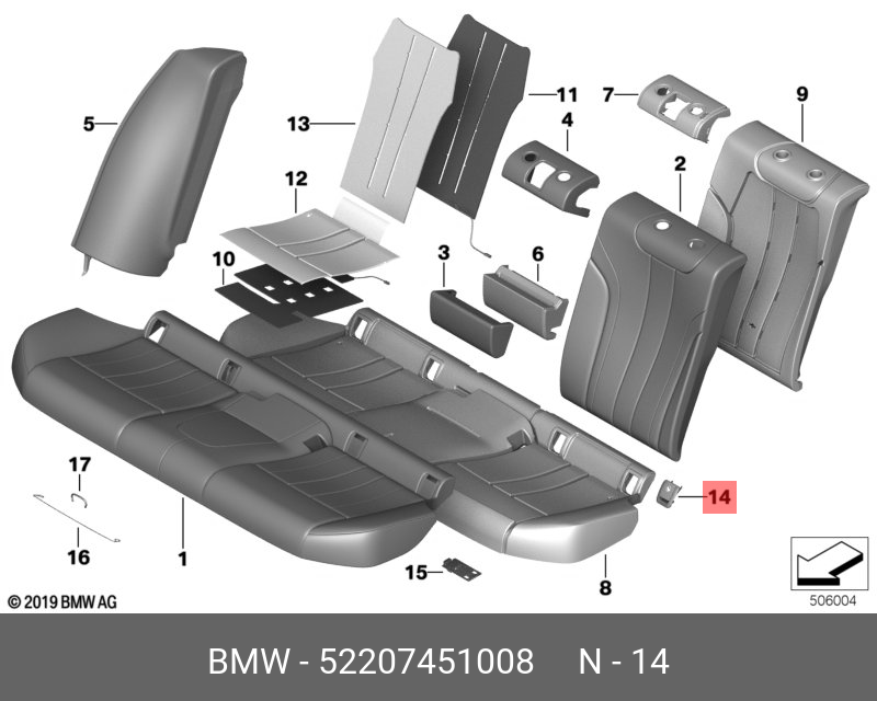 Bmw G20 Диван Сиденье Заднее Купить