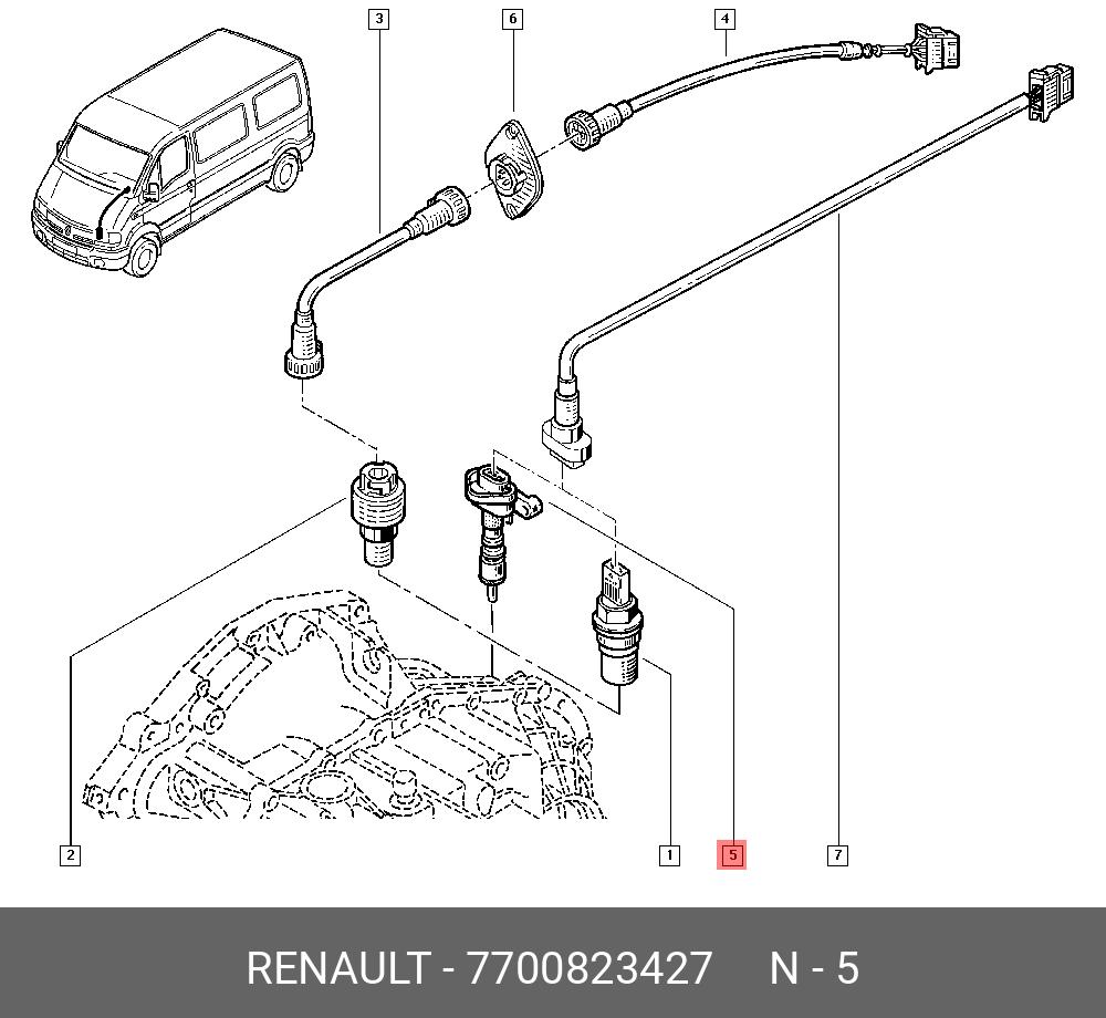 Датчики рено сценик 2 расположение 7700823427 RENAULT ДАТЧИК СКОРОСТИ - Купить в интернет-магазине e-tape.ru