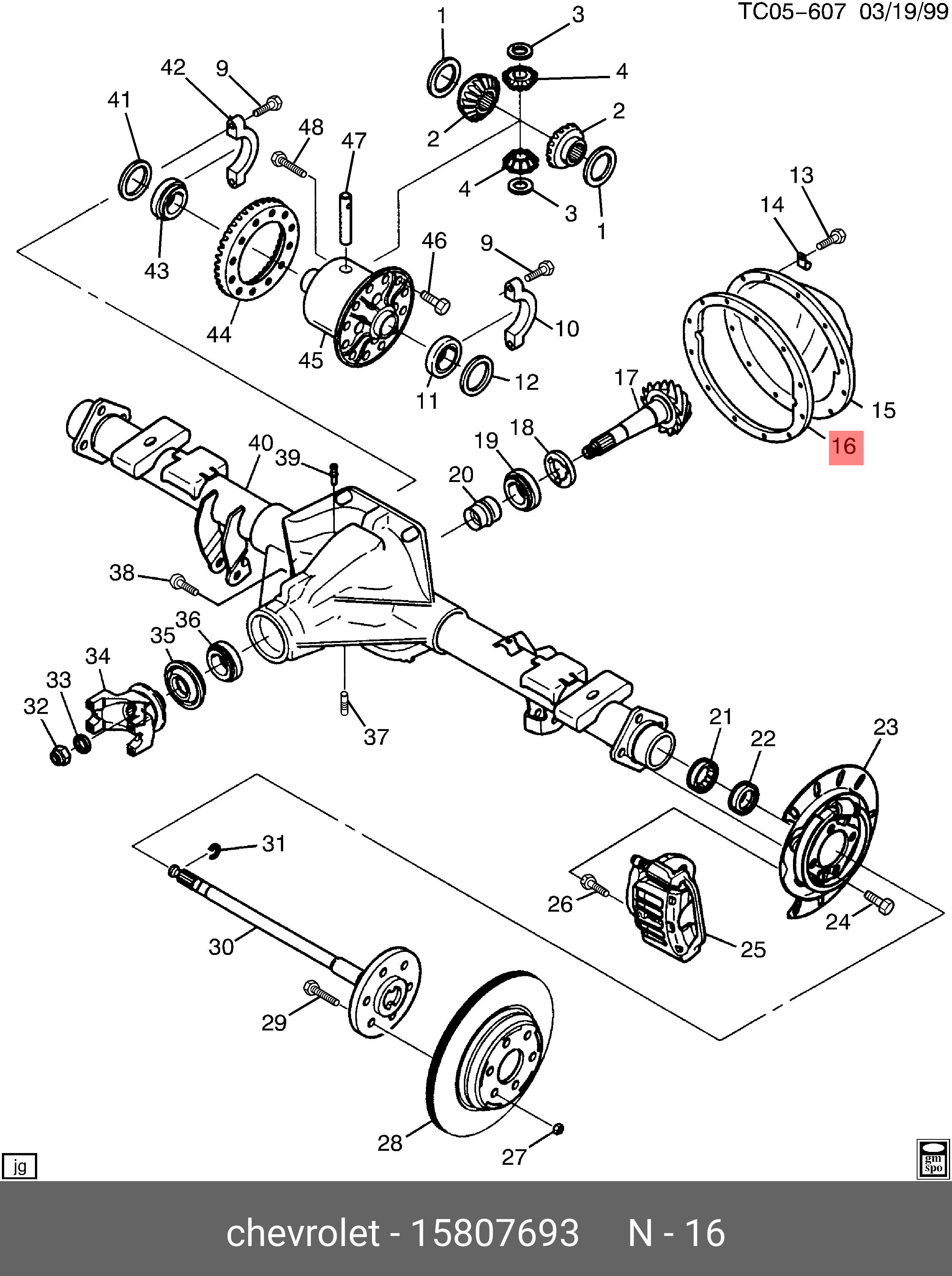 Купить Задний Редуктор Шевроле Трейлблейзер