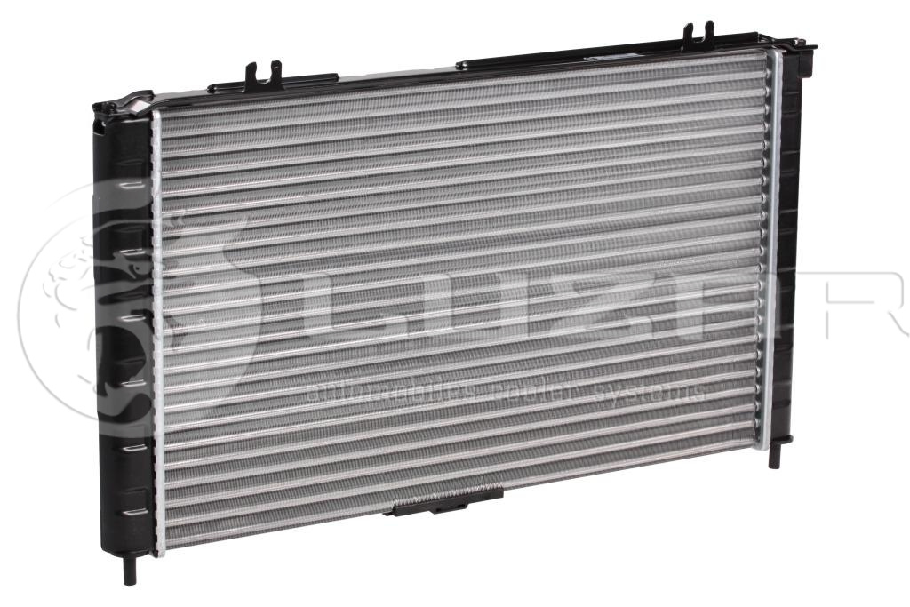 Радиатор охлаждения ВАЗ 1118 Калина с кондиционером (Ал.) LUZAR (LRc01182b)