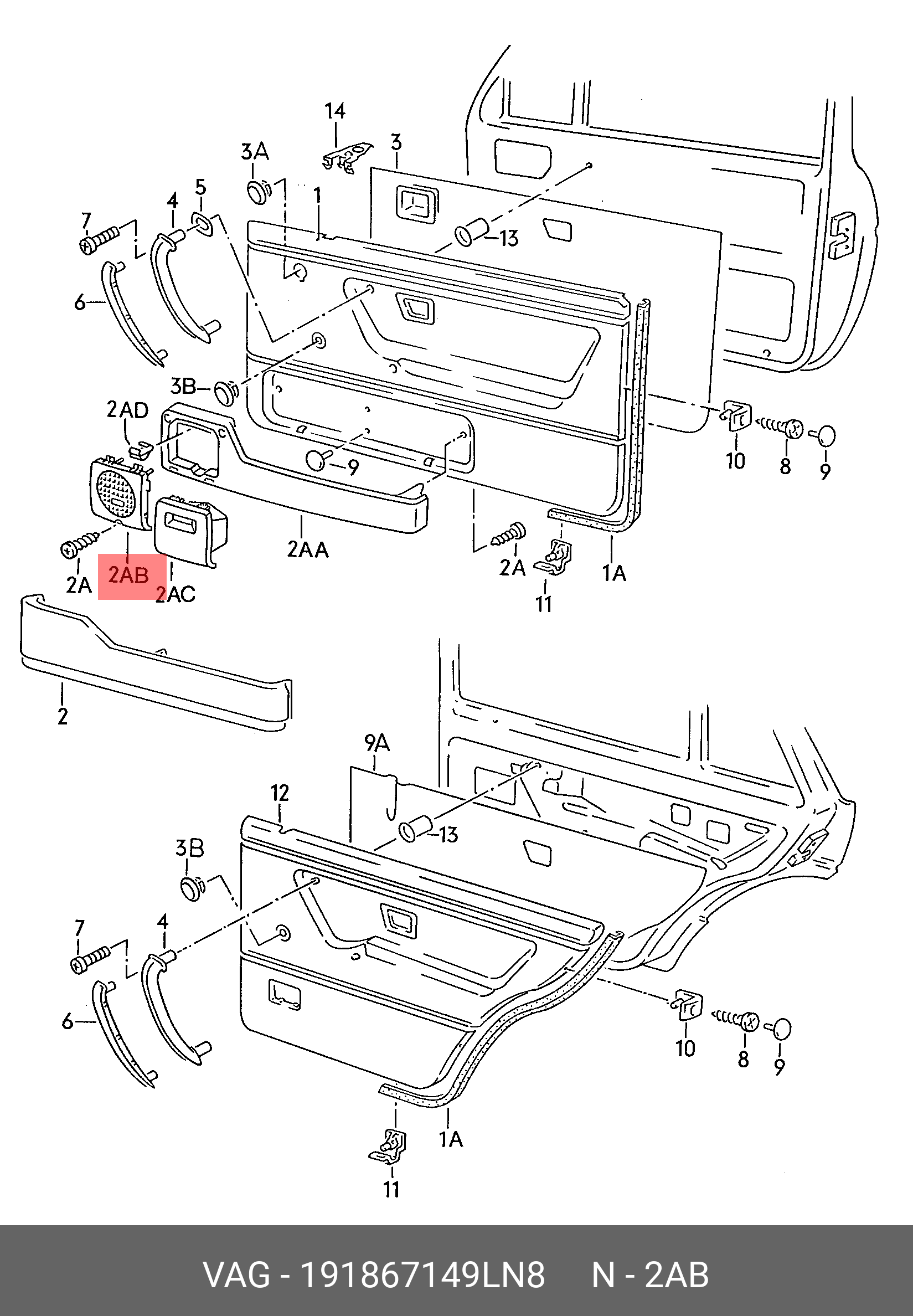 Снятие обшивки заднего сиденья на Фольксваген Гольф 3 - База знаний "Кузов"