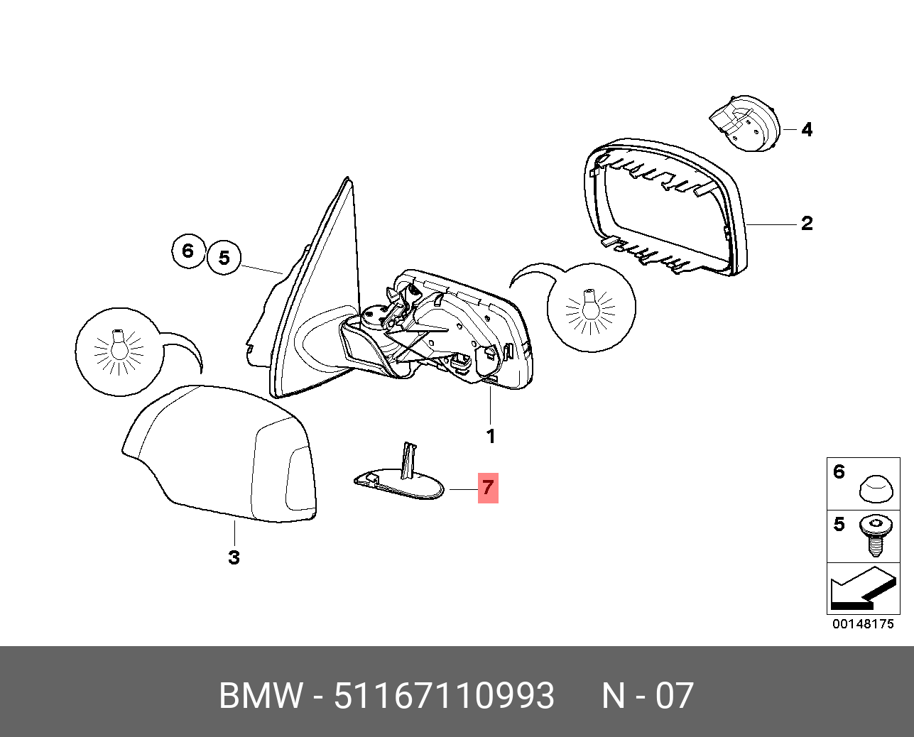 Bmw x3 обогрев зеркал