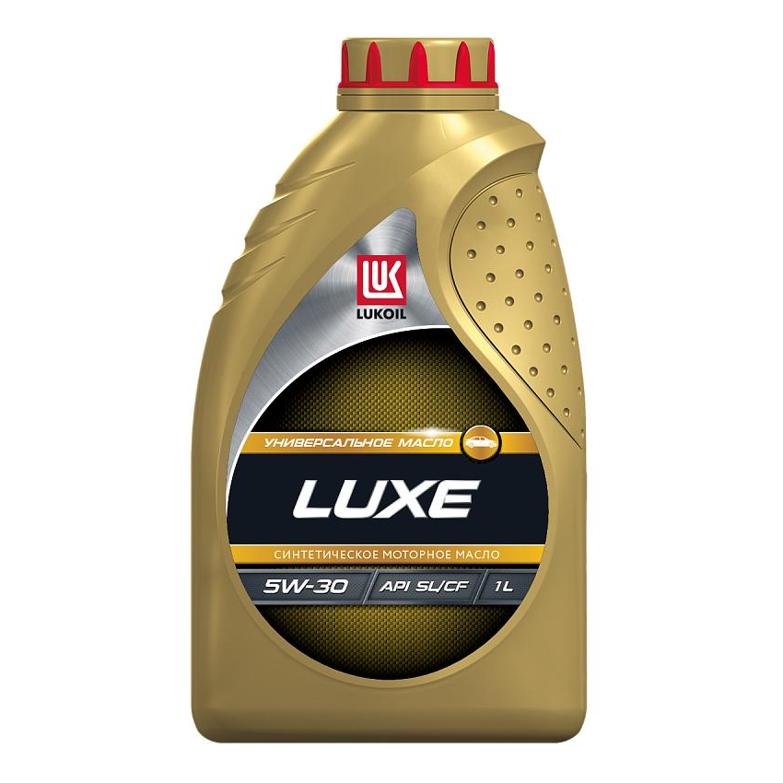 масло моторное "LUKOIL Люкс синтетика 5W-30 API SL/CF, ACEA A5/B5", 1л