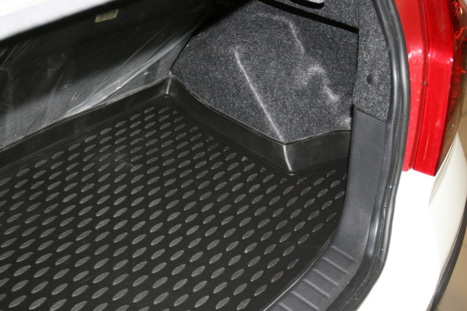 Коврик в багажник GEELY MK Cross,2011->, хб. (полиуретан)
