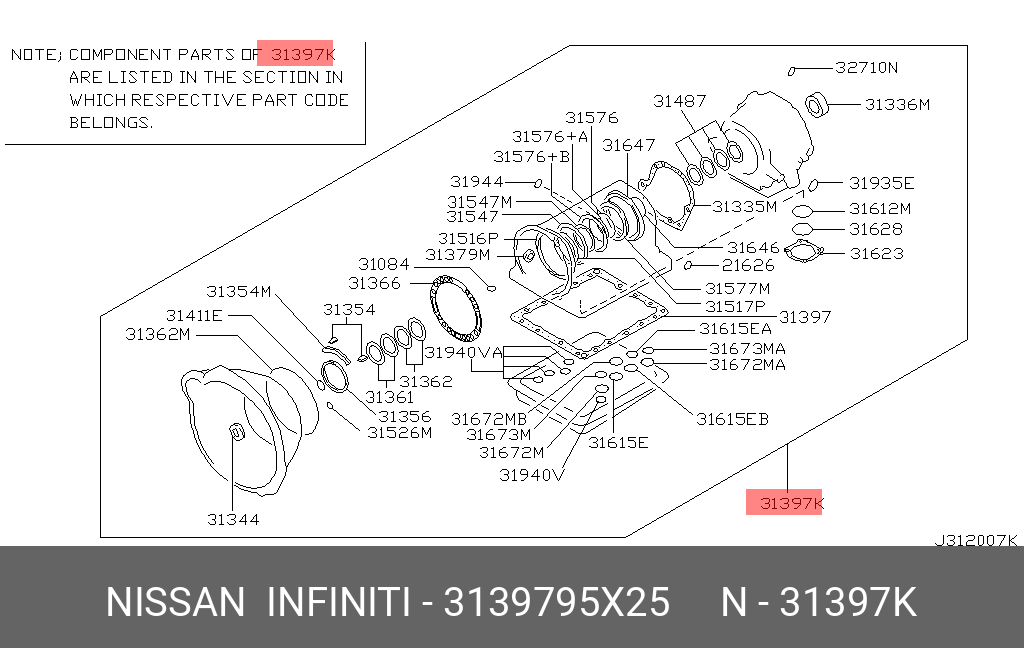 Parts код. 3139795x25. 31397-95x26. 31397-51x90. 31397-90x25.