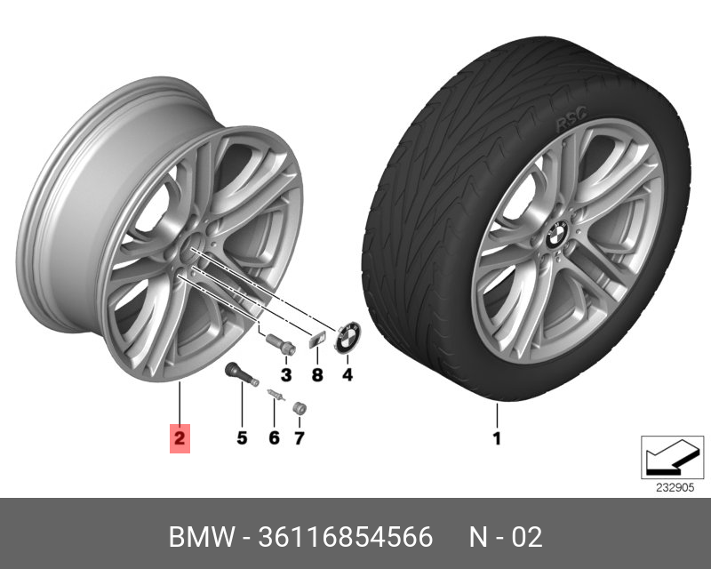 Детали колеса. Л/C диск BMW со сдвоенными спиц.диз.446. Л/C диск BMW С V-образн.спицами диз.328. Диски BMW Multi spoke 416. 02a3 л/c диск BMW со сдвоенными спиц.диз. 424.