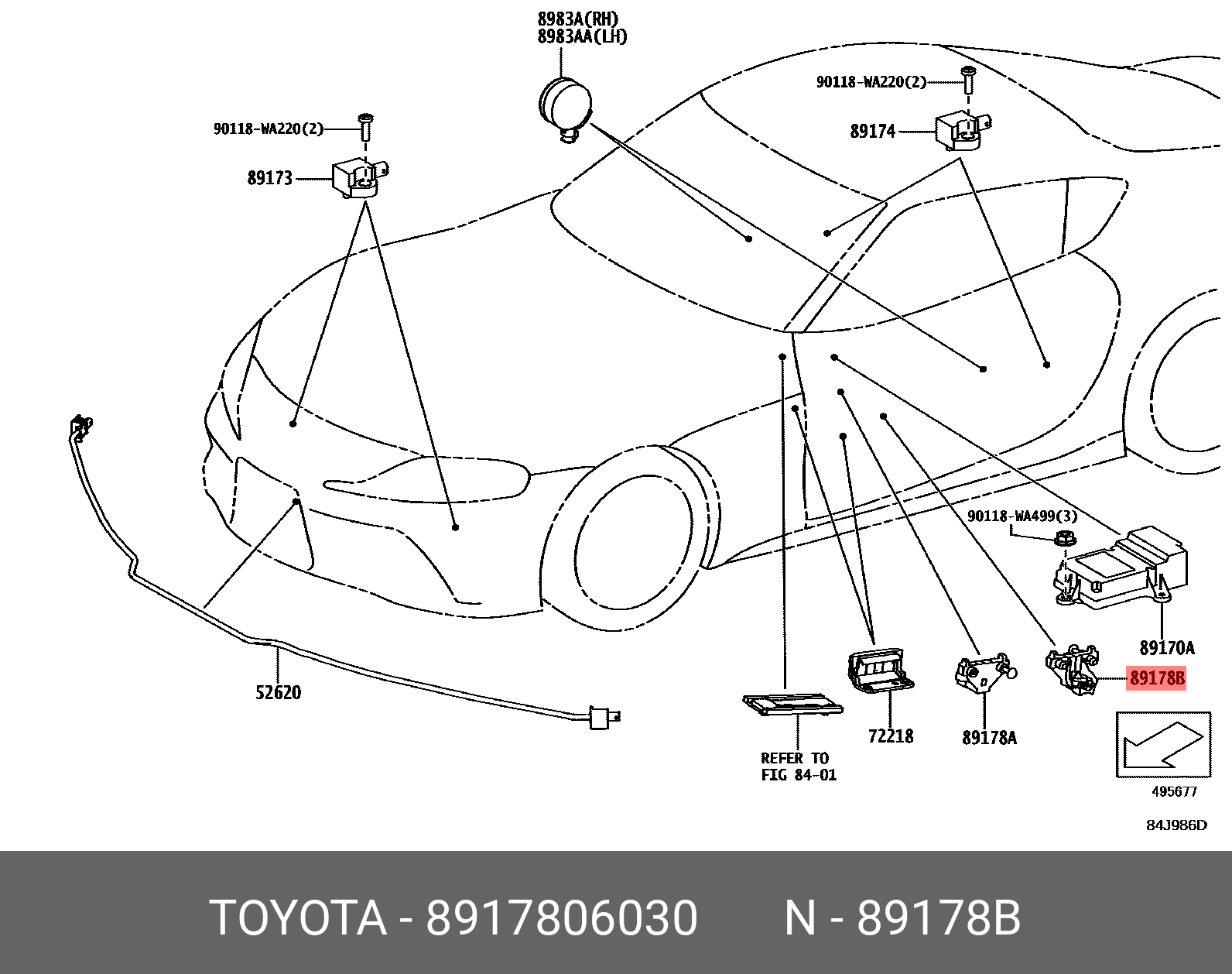 8917806030 (89178-06030) TOYOTA LEXUS Деталь | Купить запчасть